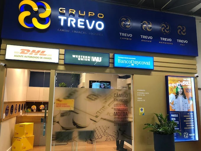 Trevo Câmbio – Western Union – Agente autorizado de envios DHL Express